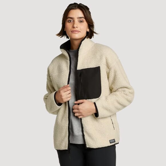 Women's Chilali Faux Shearling Fleece Jacket - Picture 1 of 2